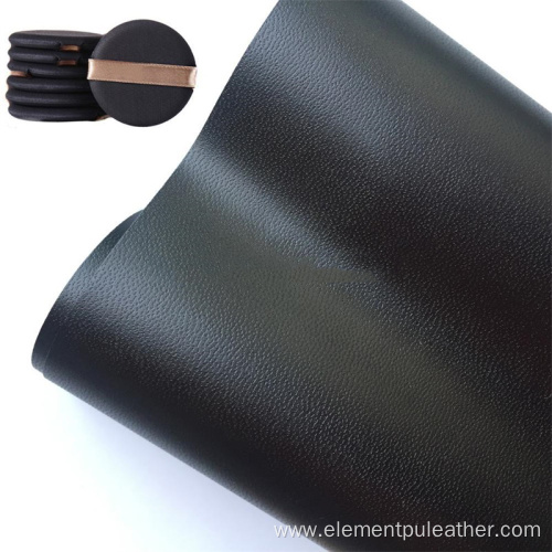 ECO Friendly Black Elastic Water Based PU Leather